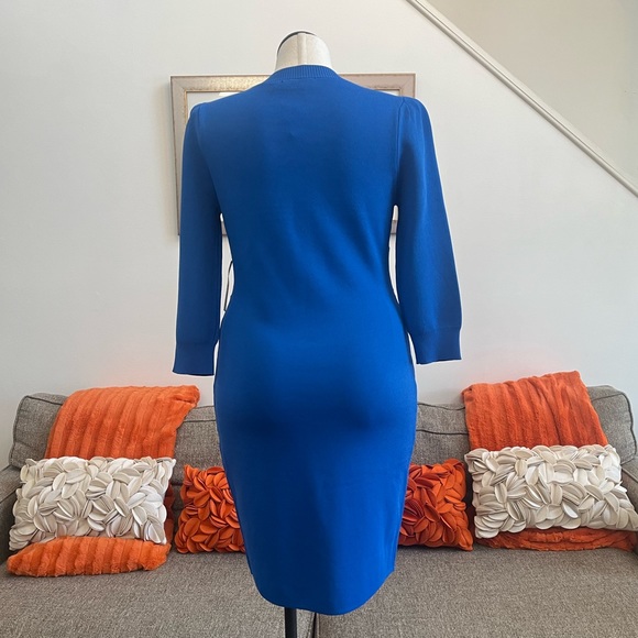 ❣️🆕New York & Company French Blue Sweater Dress❣️ - Picture 6 of 9
